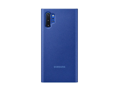 Кожени калъфи Кожени калъфи за Samsung  Калъф тефтер CLEAR VIEW оригинален EF-ZN975CLEGWW за Samsung Galaxy Note 10 Plus N975F син 
